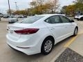 2018 Quartz White Pearl Hyundai Elantra SE  photo #2