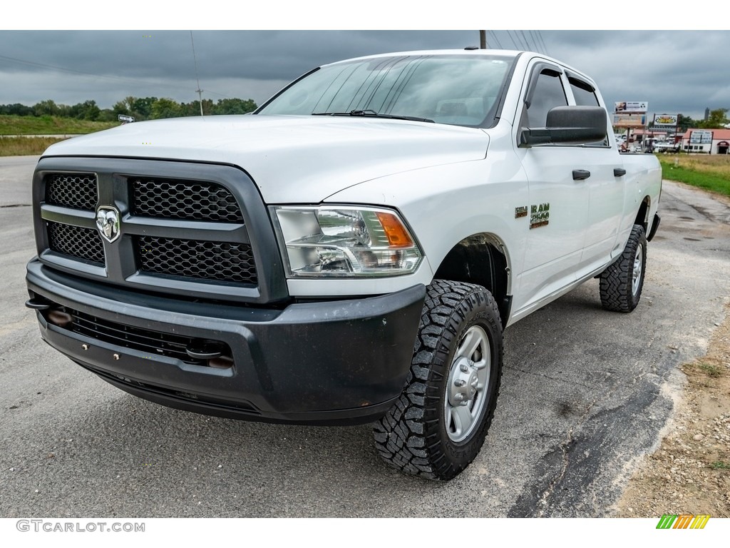 Bright White 2017 Ram 2500 Tradesman Crew Cab 4x4 Exterior Photo #143013790
