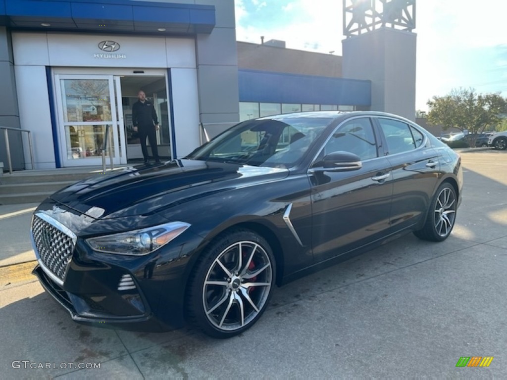 Vik Black 2021 Genesis G70 2.0T Sport Exterior Photo #143013811
