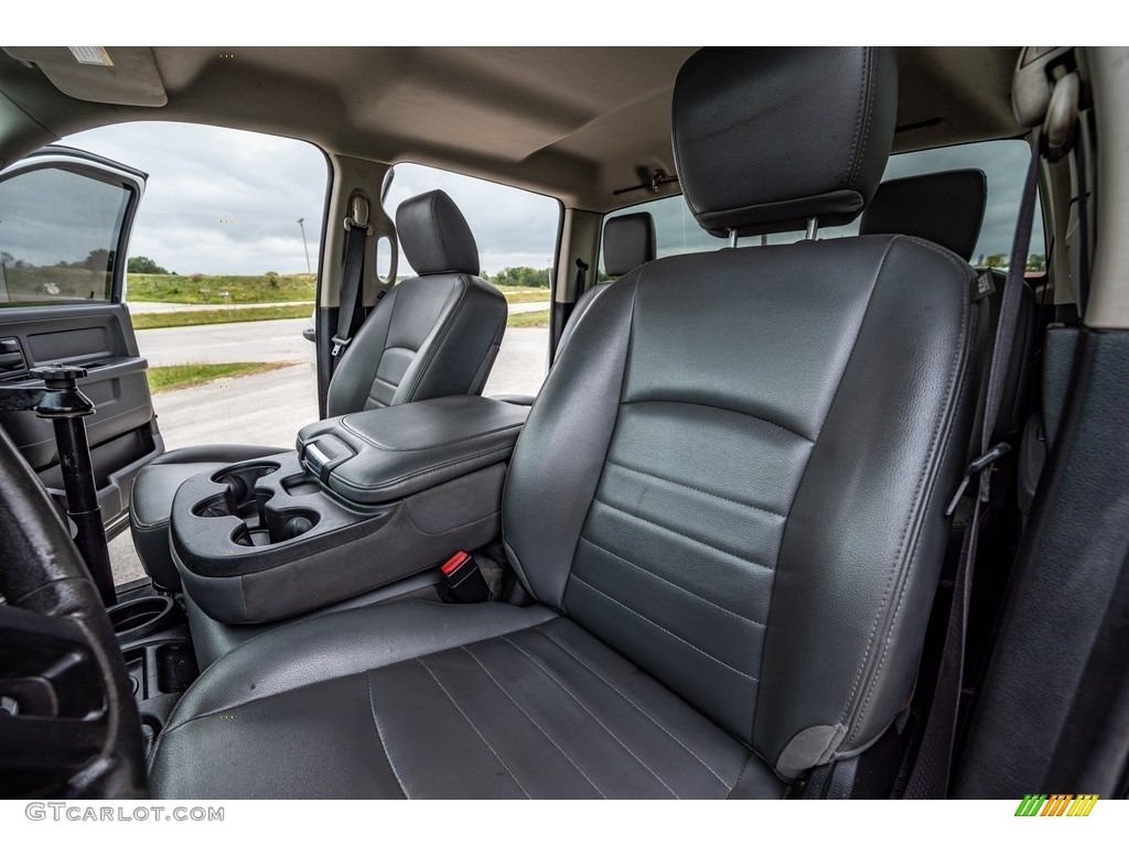 Black/Diesel Gray Interior 2017 Ram 2500 Tradesman Crew Cab 4x4 Photo #143014042