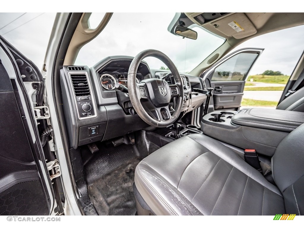 Black/Diesel Gray Interior 2017 Ram 2500 Tradesman Crew Cab 4x4 Photo #143014066