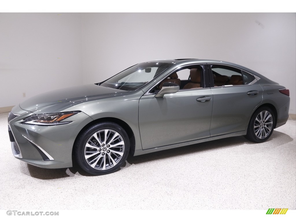 2019 ES 350 - Sunlit Green / Flaxen photo #3