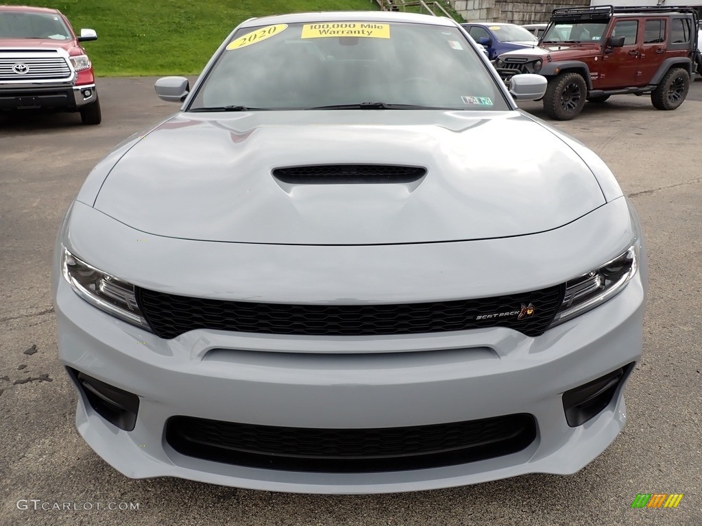 2020 Charger R/T Scat Pack Widebody - Smoke Show / Black Houndstooth photo #9