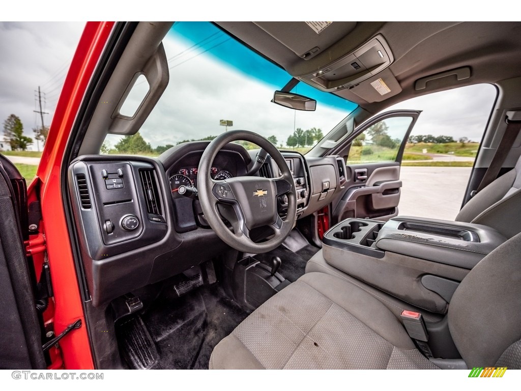 2015 Silverado 2500HD WT Crew Cab 4x4 - Victory Red / Jet Black/Dark Ash photo #20