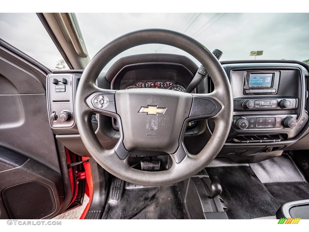 2015 Silverado 2500HD WT Crew Cab 4x4 - Victory Red / Jet Black/Dark Ash photo #33