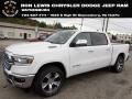 2022 Bright White Ram 1500 Laramie Crew Cab 4x4  photo #1