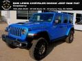 2021 Hydro Blue Pearl Jeep Wrangler Unlimited Rubicon 392  photo #1