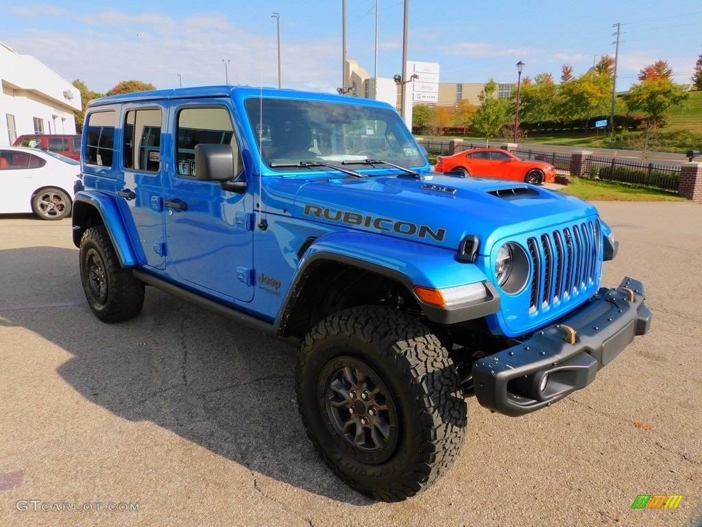 Hydro Blue Pearl 2021 Jeep Wrangler Unlimited Rubicon 392 Exterior Photo #143016118