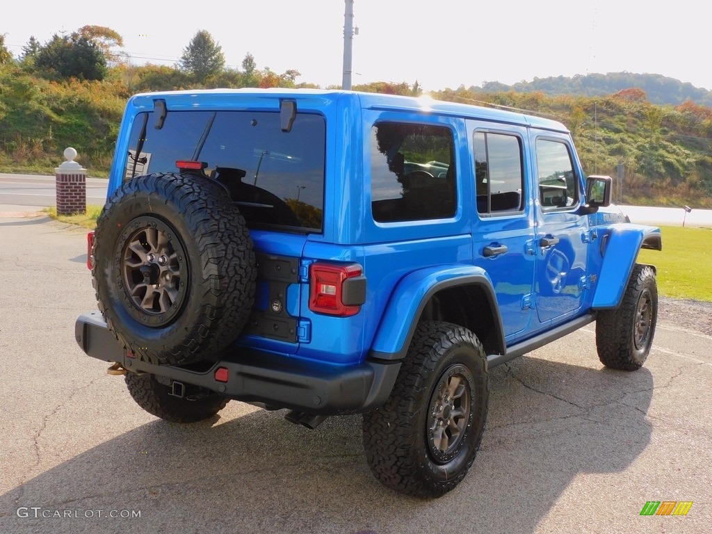 2021 Wrangler Unlimited Rubicon 392 - Hydro Blue Pearl / Black photo #5