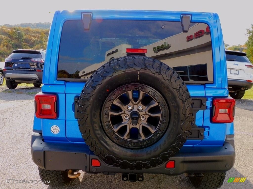 2021 Wrangler Unlimited Rubicon 392 - Hydro Blue Pearl / Black photo #6