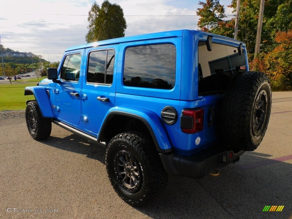 2021 Wrangler Unlimited Rubicon 392 - Hydro Blue Pearl / Black photo #8