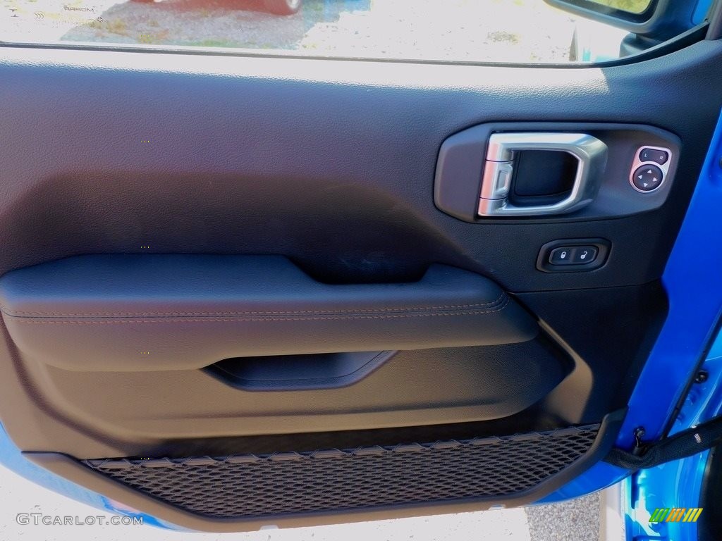 2021 Wrangler Unlimited Rubicon 392 - Hydro Blue Pearl / Black photo #14