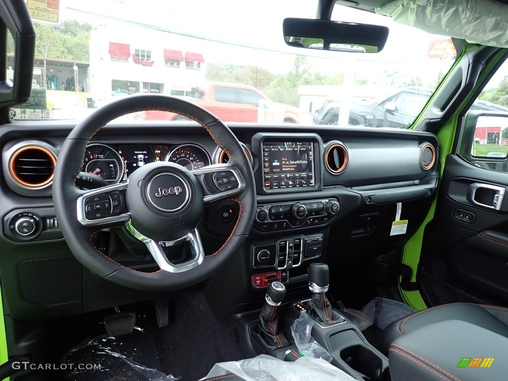 Black Interior 2021 Jeep Gladiator Mojave 4x4 Photo #143016484