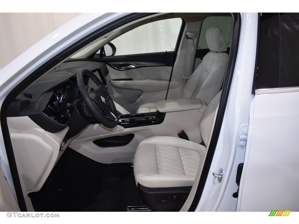 Whisper Beige w/Ebony Accents Interior 2022 Buick Envision Avenir AWD Photo #143017205
