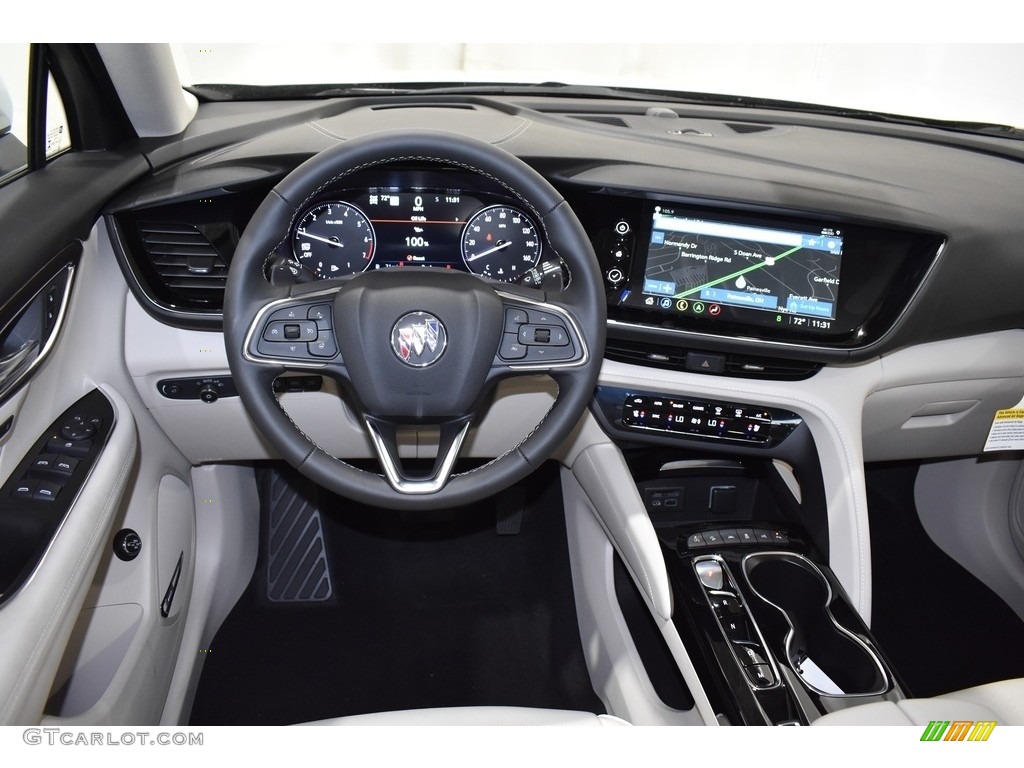 2022 Buick Envision Avenir AWD Whisper Beige w/Ebony Accents Dashboard Photo #143017270