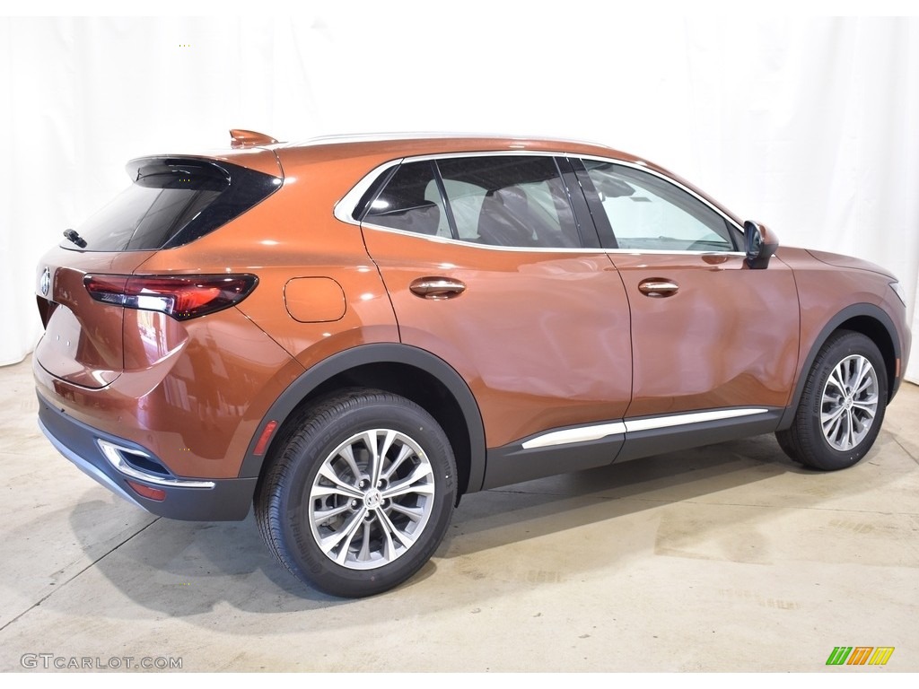 Burnished Bronze Metallic 2022 Buick Envision Preferred Exterior Photo #143017331