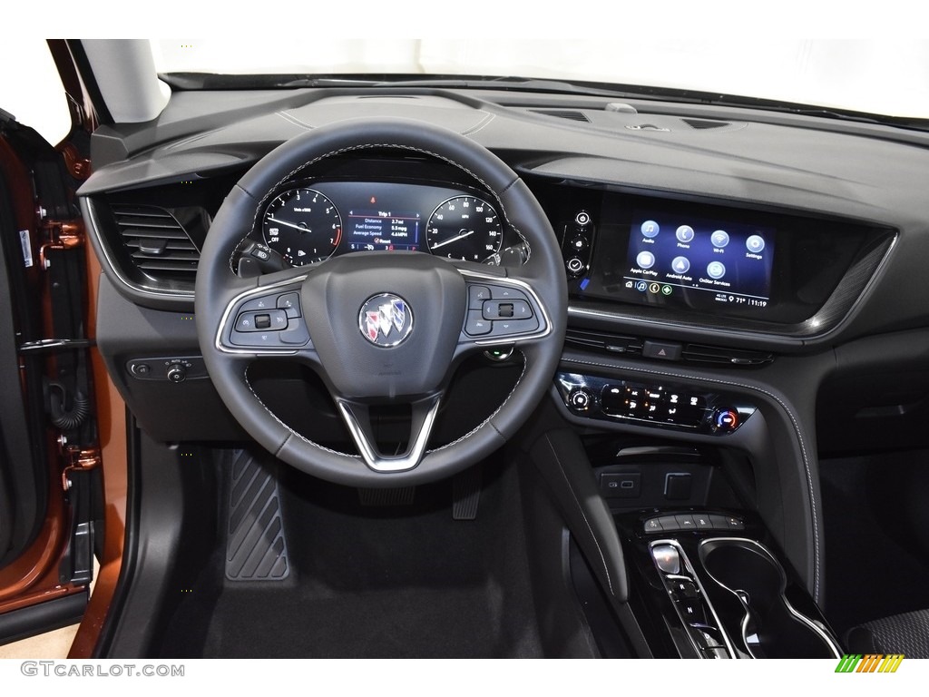 2022 Buick Envision Preferred Ebony Dashboard Photo #143017415