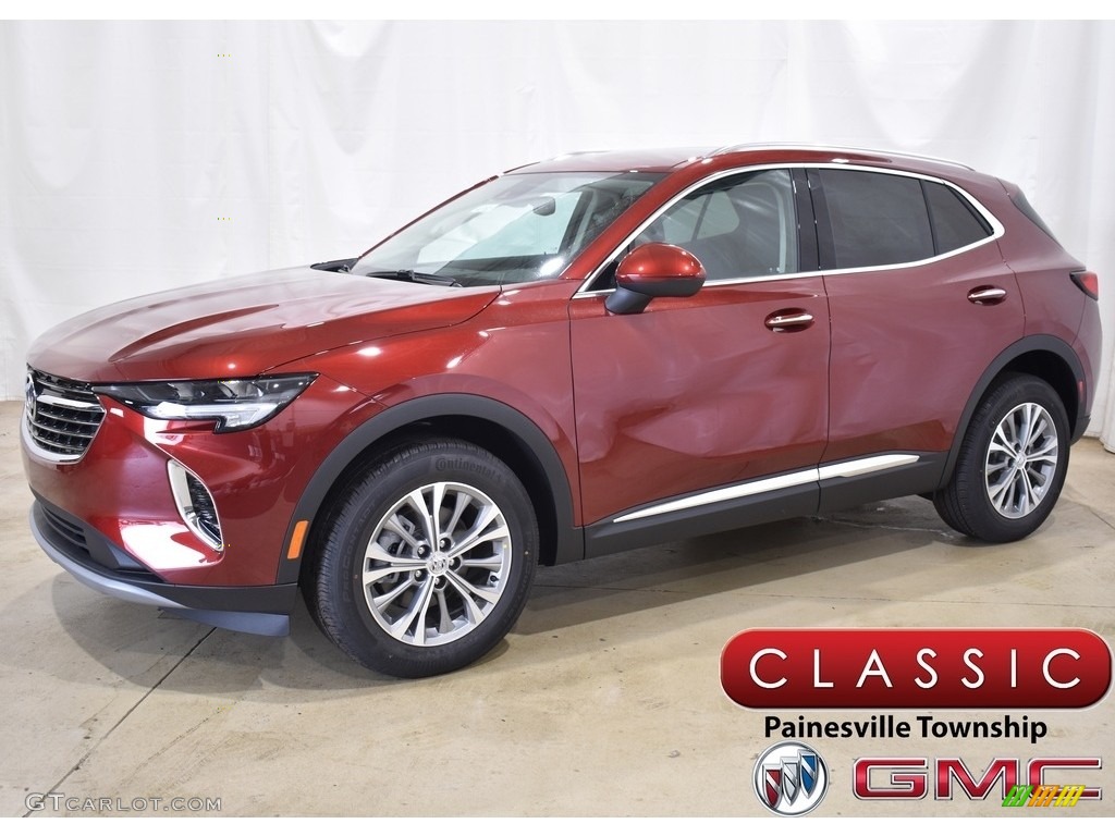 2022 Envision Preferred - Cinnabar Metallic / Ebony photo #1