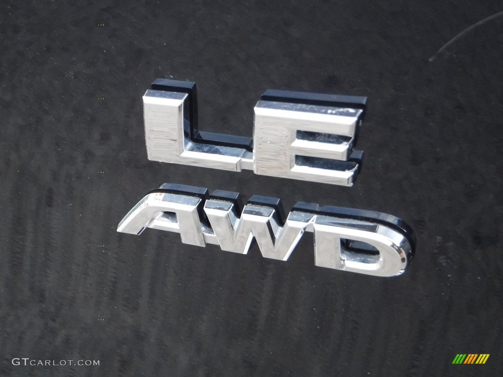 2018 RAV4 LE AWD - Galactic Aqua Mica / Black photo #16