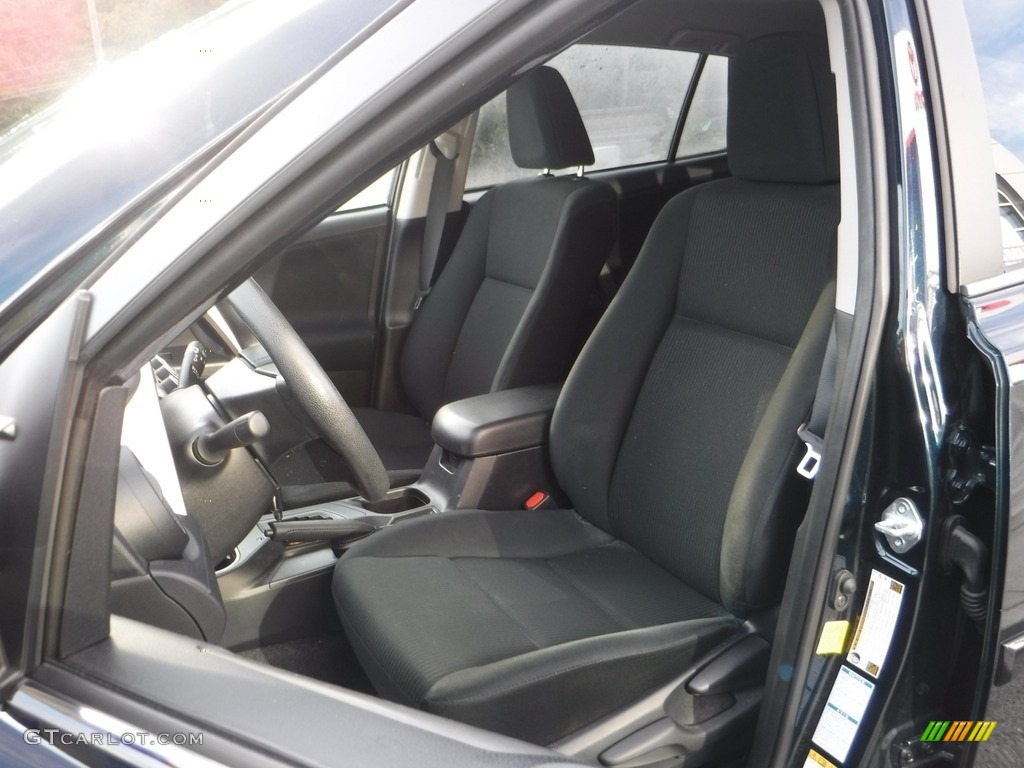 2018 RAV4 LE AWD - Galactic Aqua Mica / Black photo #18