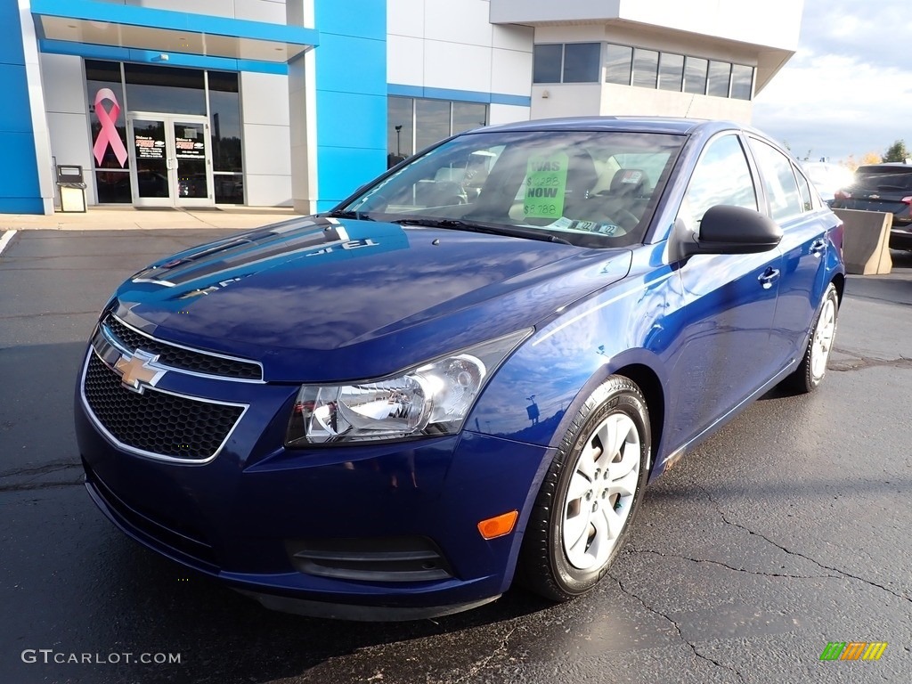 2012 Cruze LS - Blue Topaz Metallic / Jet Black/Medium Titanium photo #2