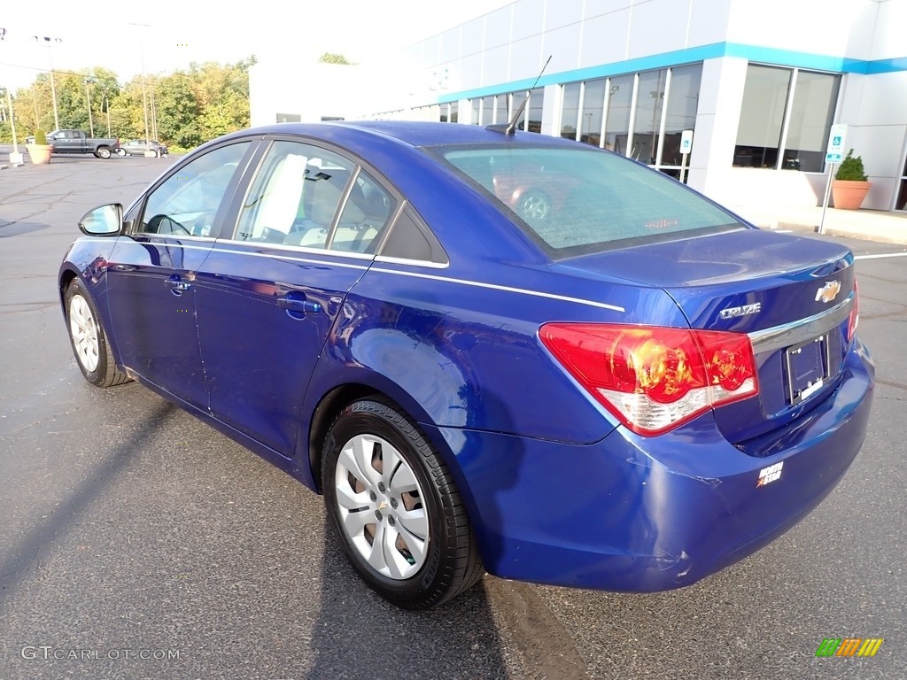2012 Cruze LS - Blue Topaz Metallic / Jet Black/Medium Titanium photo #4