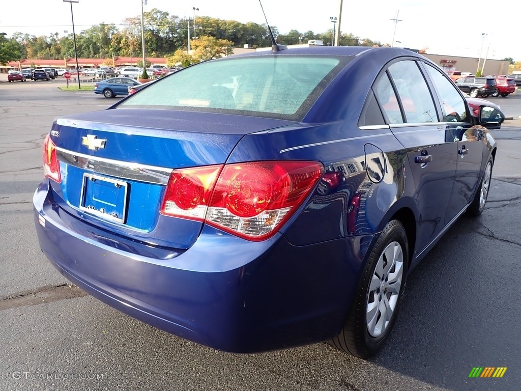 2012 Cruze LS - Blue Topaz Metallic / Jet Black/Medium Titanium photo #8