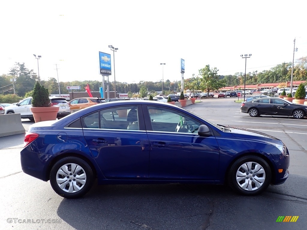 2012 Cruze LS - Blue Topaz Metallic / Jet Black/Medium Titanium photo #10