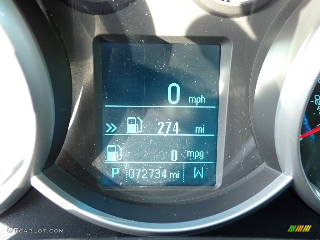 2012 Cruze LS - Blue Topaz Metallic / Jet Black/Medium Titanium photo #30