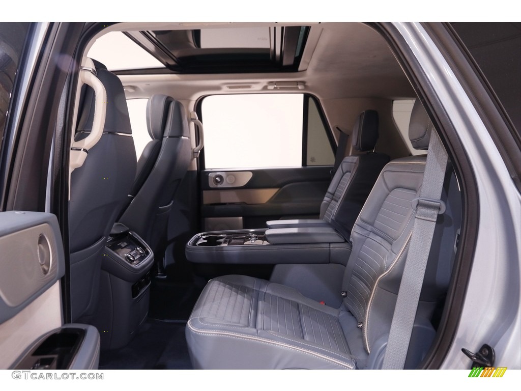 Coastal Blue Interior 2018 Lincoln Navigator Black Label 4x4 Photo #143018759