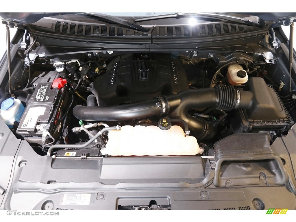 2018 Lincoln Navigator Black Label 4x4 3.5 Liter GTDI Twin-Turbocharged DOHC 24-Valve VVT V6 Engine Photo #143018816