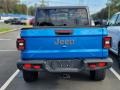 2020 Hydro Blue Pearl Jeep Gladiator Rubicon 4x4  photo #4