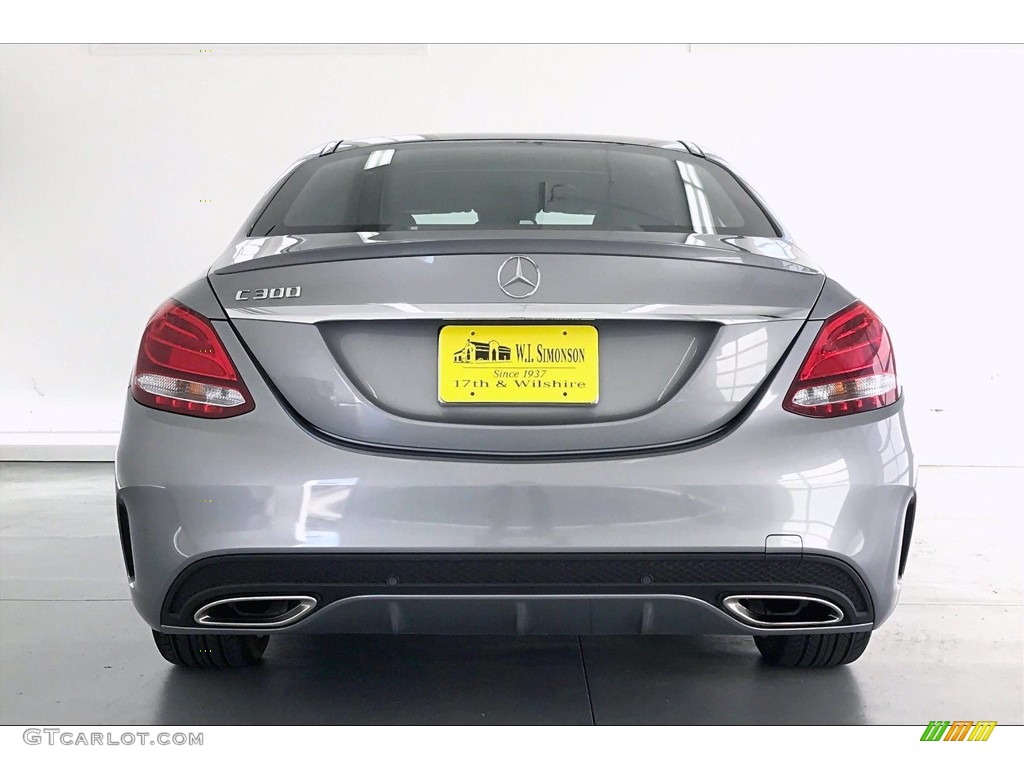 2016 C 300 Sedan - Palladium Silver Metallic / Black photo #3
