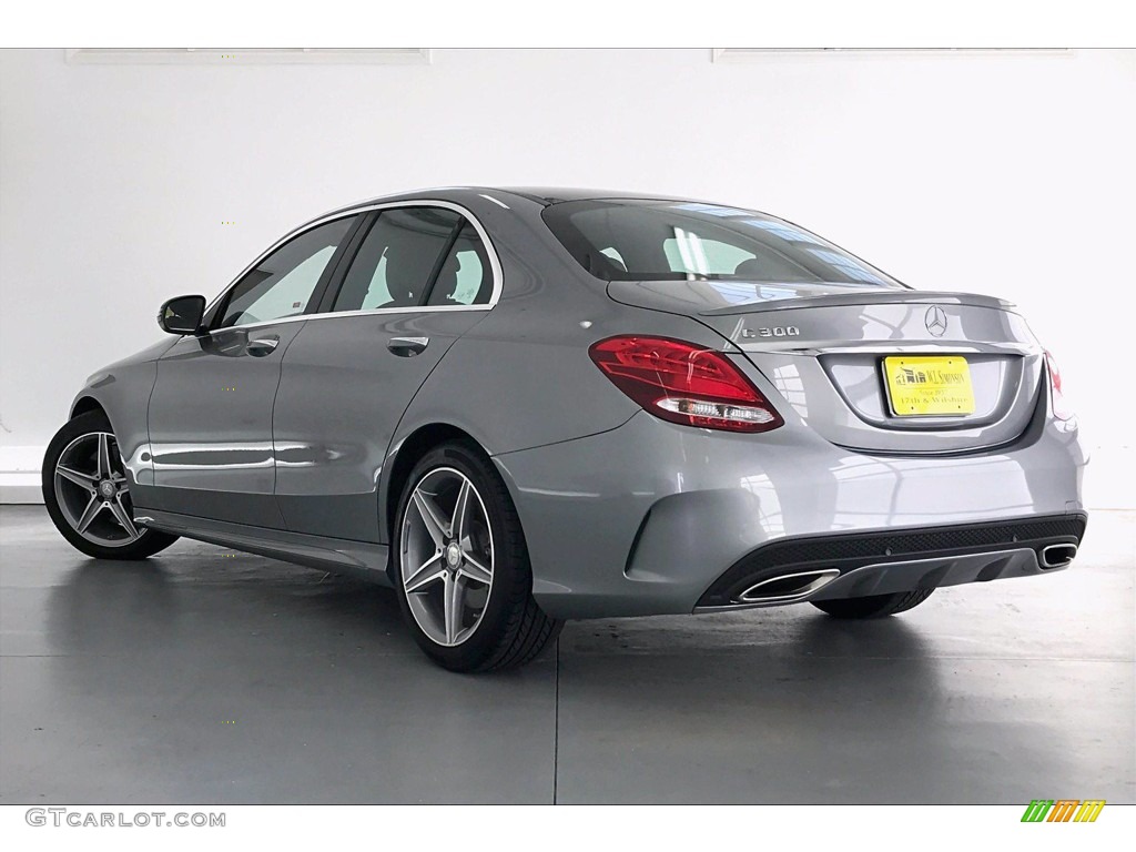 2016 C 300 Sedan - Palladium Silver Metallic / Black photo #10