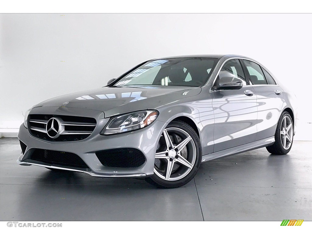 2016 C 300 Sedan - Palladium Silver Metallic / Black photo #12