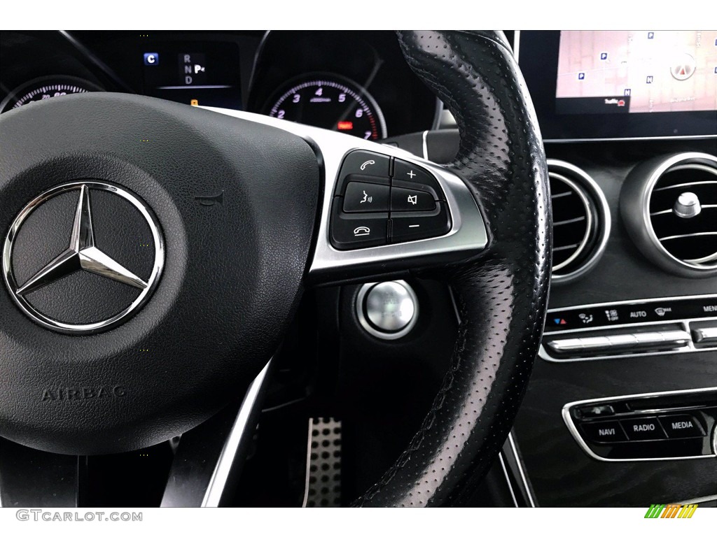 2016 C 300 Sedan - Palladium Silver Metallic / Black photo #19