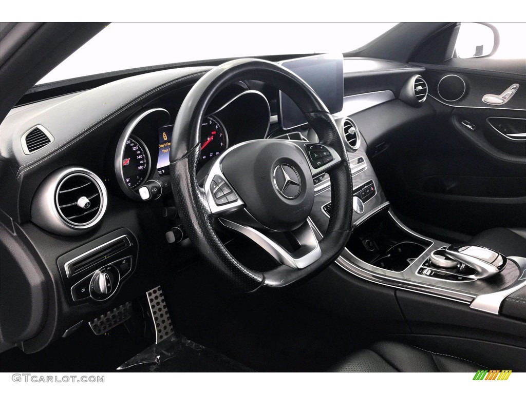 2016 C 300 Sedan - Palladium Silver Metallic / Black photo #22