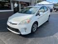 2012 Blizzard White Pearl Toyota Prius 3rd Gen Four Hybrid  photo #2