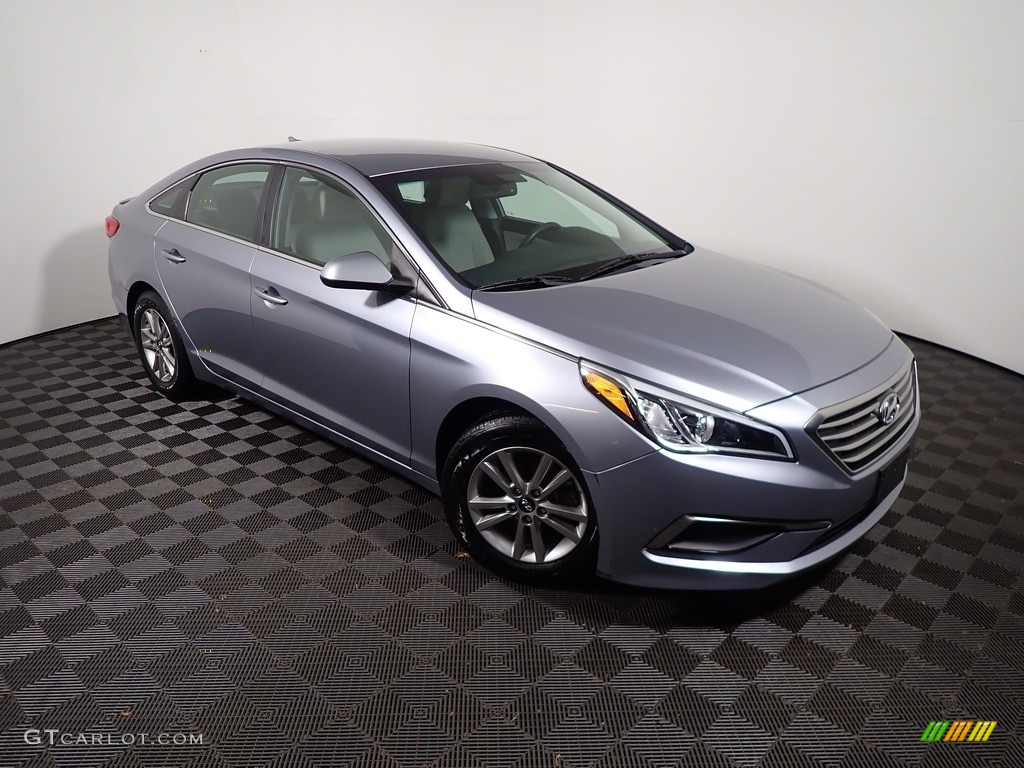 2016 Sonata SE - Shale Gray Metallic / Gray photo #3