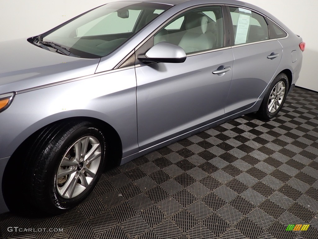 2016 Sonata SE - Shale Gray Metallic / Gray photo #10