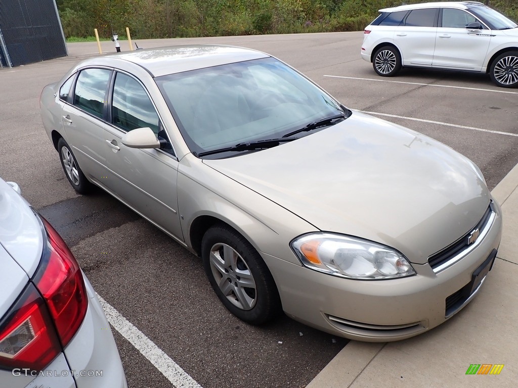 2008 Impala LS - Gold Mist Metallic / Neutral Beige photo #2