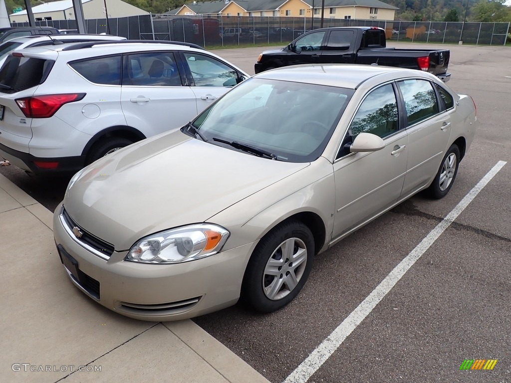 2008 Impala LS - Gold Mist Metallic / Neutral Beige photo #7
