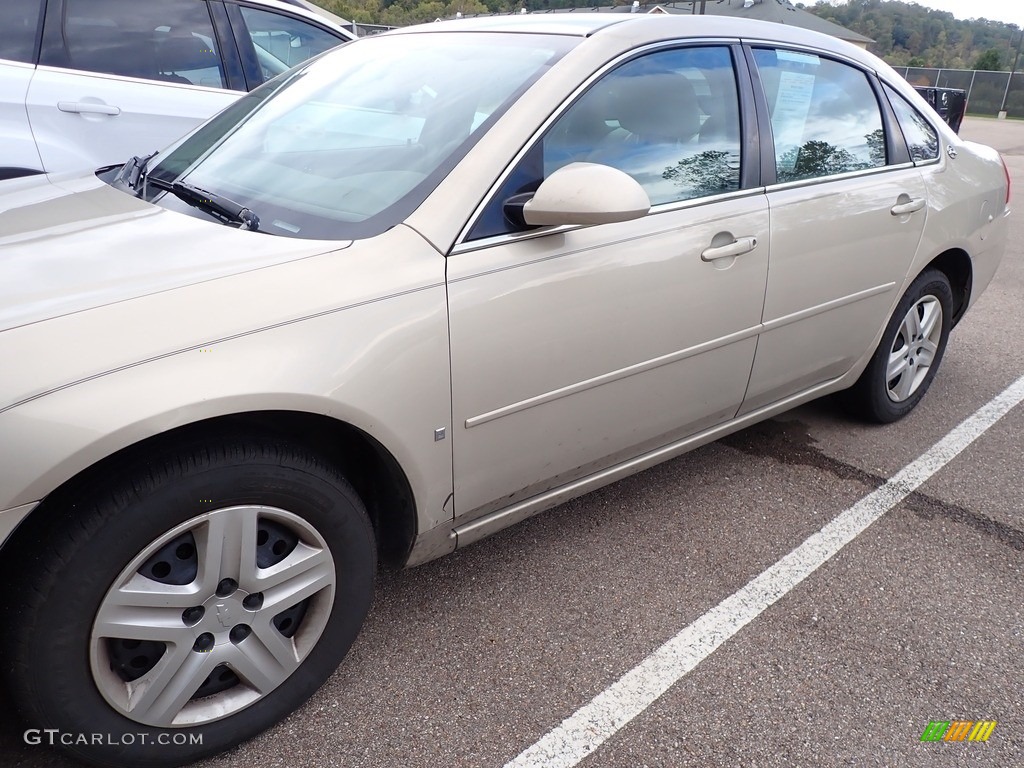 2008 Impala LS - Gold Mist Metallic / Neutral Beige photo #8