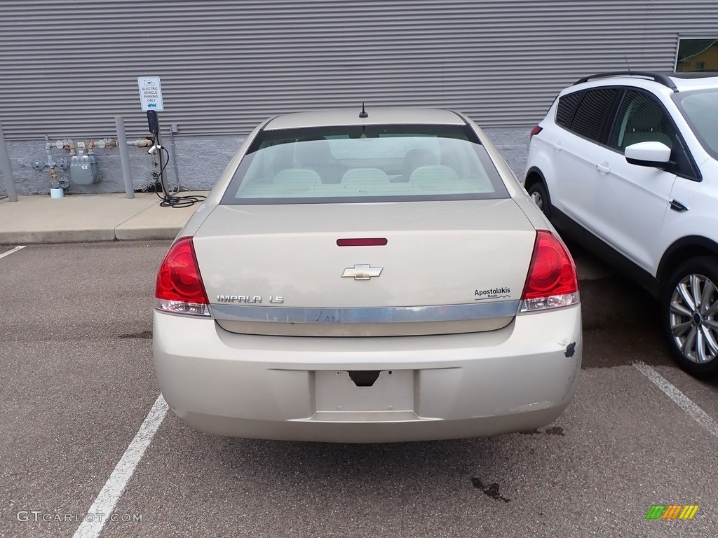 2008 Impala LS - Gold Mist Metallic / Neutral Beige photo #10