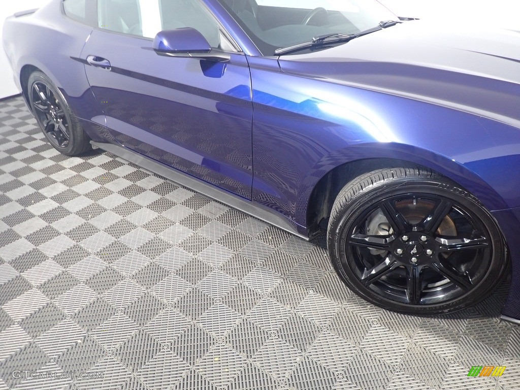 2019 Mustang EcoBoost Fastback - Velocity Blue / Ebony photo #4