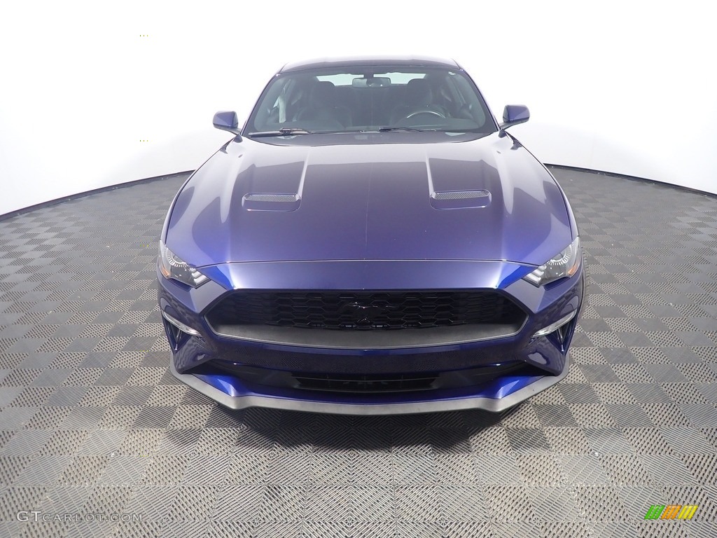 2019 Mustang EcoBoost Fastback - Velocity Blue / Ebony photo #5