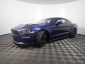 2019 Velocity Blue Ford Mustang EcoBoost Fastback  photo #9