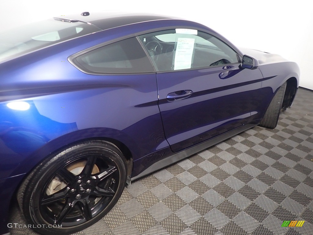 2019 Mustang EcoBoost Fastback - Velocity Blue / Ebony photo #20