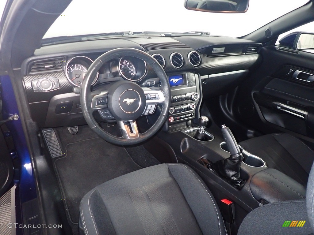 2019 Mustang EcoBoost Fastback - Velocity Blue / Ebony photo #25