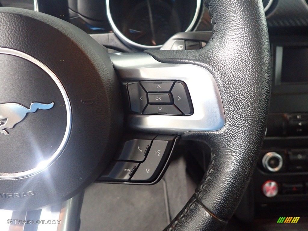 2019 Mustang EcoBoost Fastback - Velocity Blue / Ebony photo #31